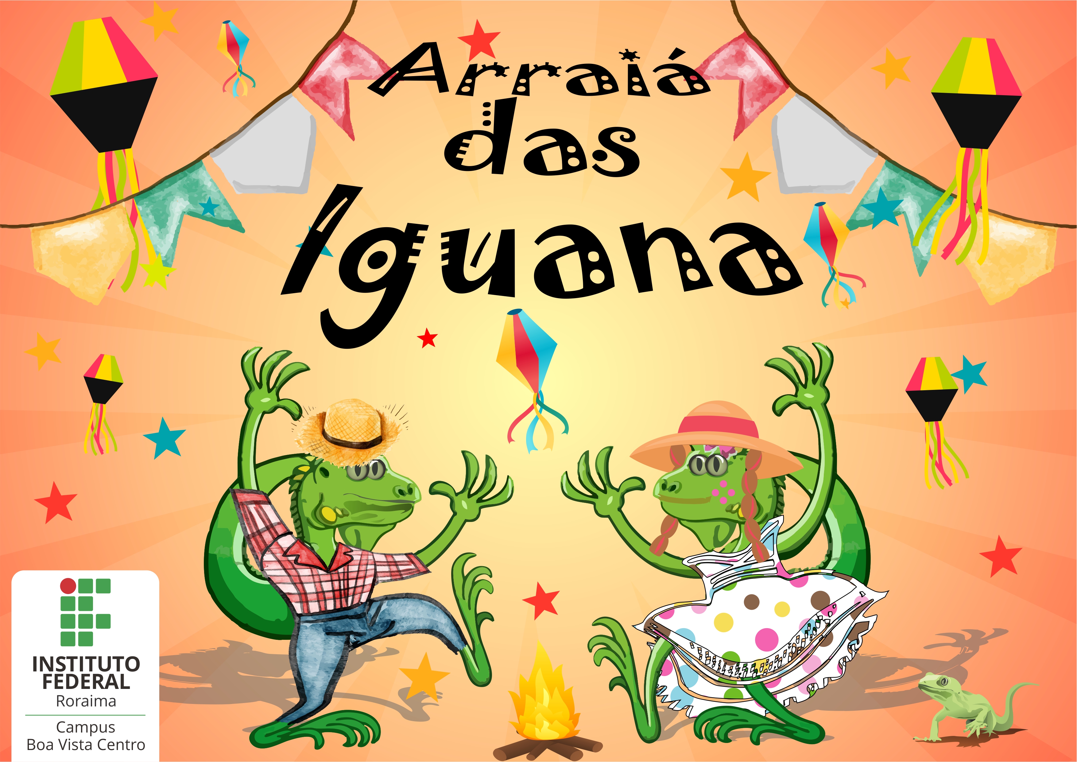 "ARRAIÁ DAS IGUANA" - Publicado edital de seleção para colocação das barracas de comidas típicas 