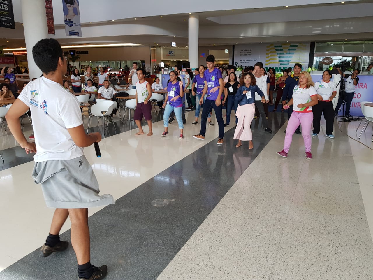 IF Comunidade começa com apresentação cultural no Pátio Roraima Shopping