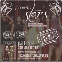 Projeto Stars 2017 será realizado no dia 15 de novembro, no auditório do CAF