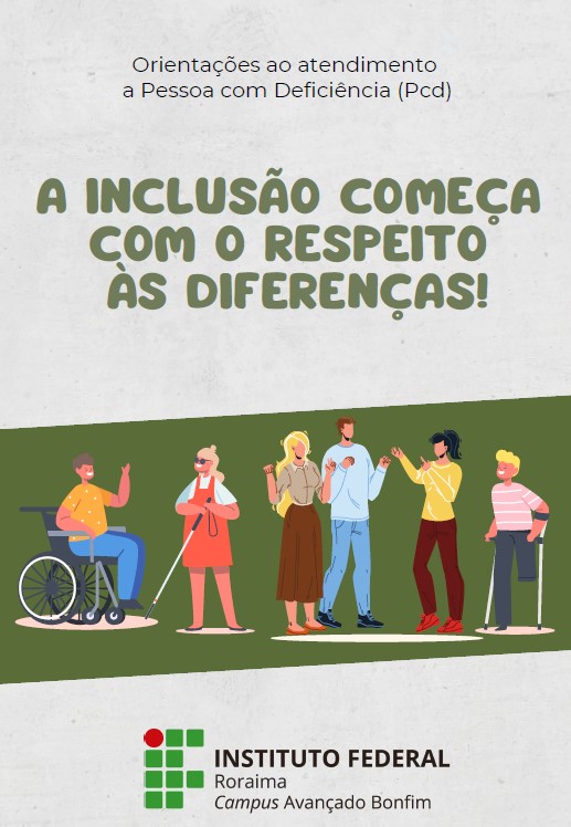 Cartilha para o atendimento de pessoas com deficiência é lançada no Campus Avançado Bonfim