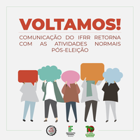 Comunicação do IFRR volta às redes sociais