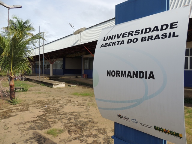 Polo de Normandia, um dos polos que oferecerá Licenciatura em Ciências Biológicas e Licenciatura em Matemática, modalidade EaD, pelo IFRR